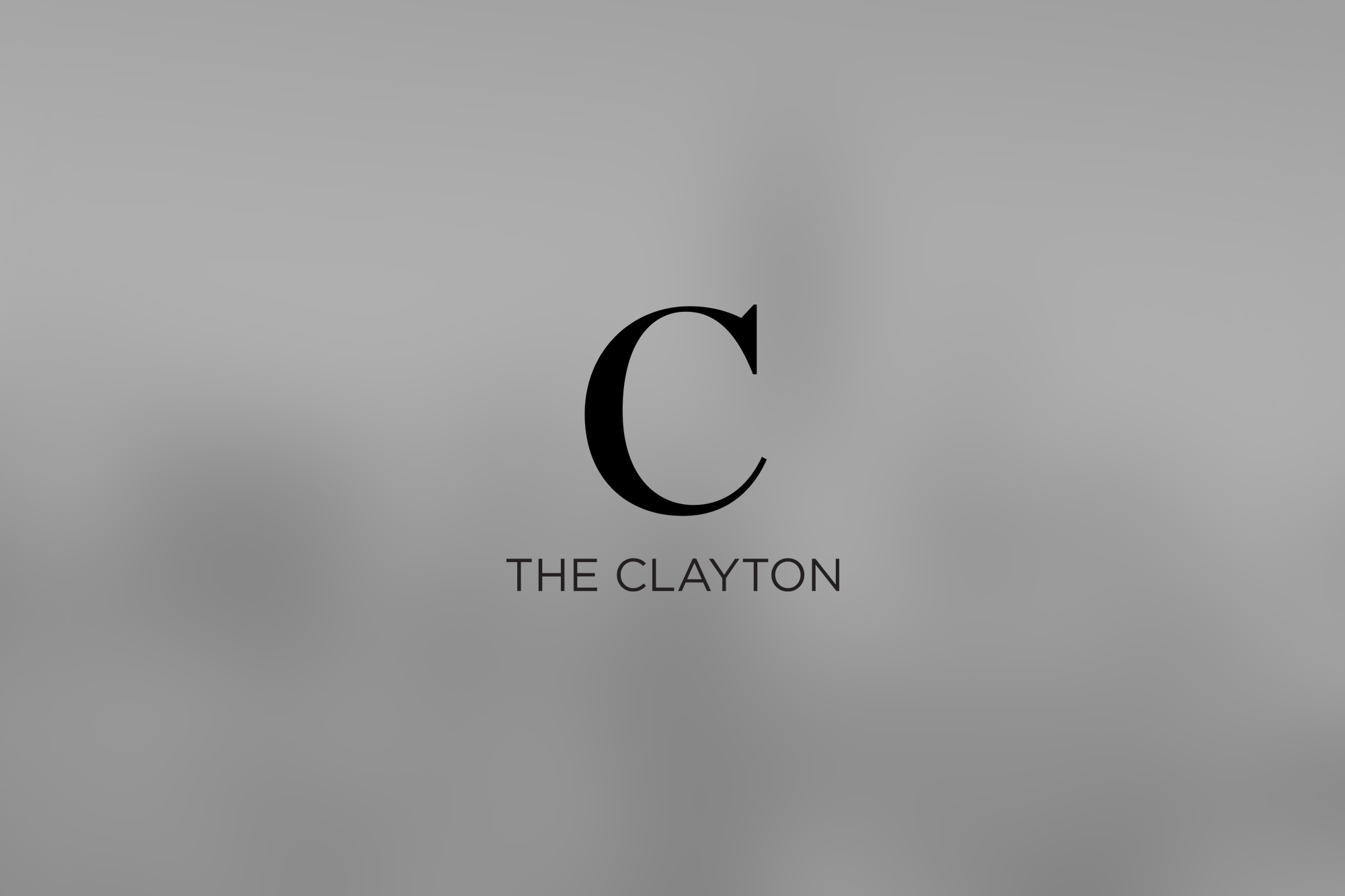 The Clayton — monogram